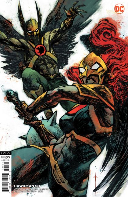Hawkman, Vol. 5 #28B Variant Sebastian Fiumara Cover