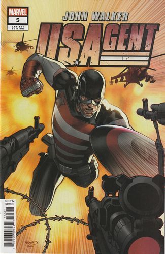 U.S. Agent, Vol. 3 #5B Variant Paul Renaud Cover