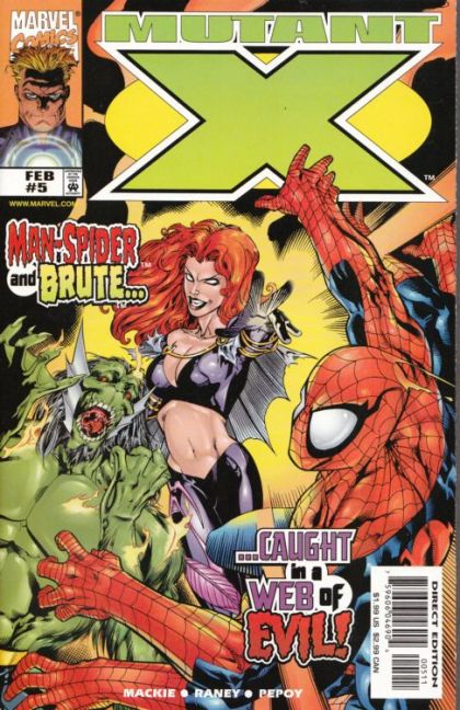 Mutant X #5A Direct Edition