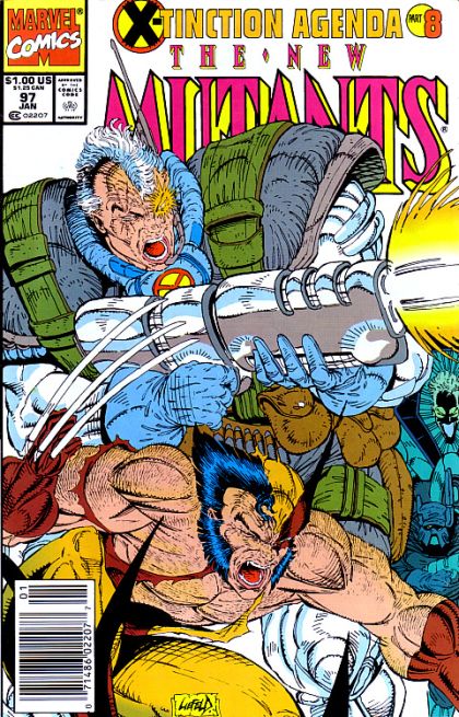 New Mutants, Vol. 1 #97B Newsstand Edition