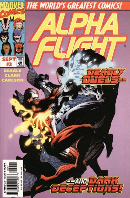 Alpha Flight, Vol. 2 #2C Variant Cover