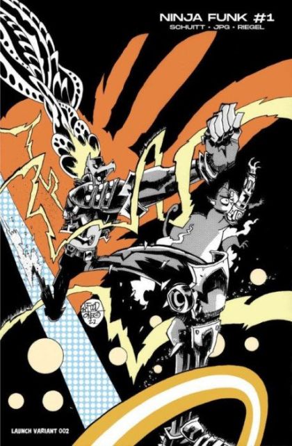 Ninja Funk #1E Jim Mahfood Launch Cover