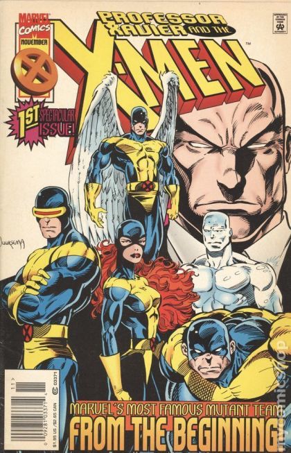 Professor Xavier and the X-Men #1C Newsstand Edition