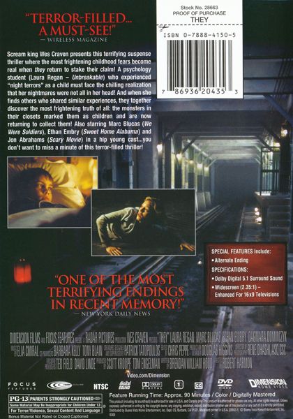 They (2002) - DVD