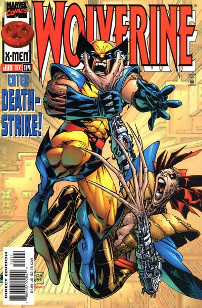 Wolverine, Vol. 2 #114A Direct Edition - Orange Background