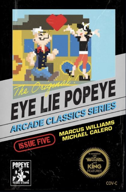 Eye Lie Popeye (Massive) #5C Michael Calero Video Game Homage Variant