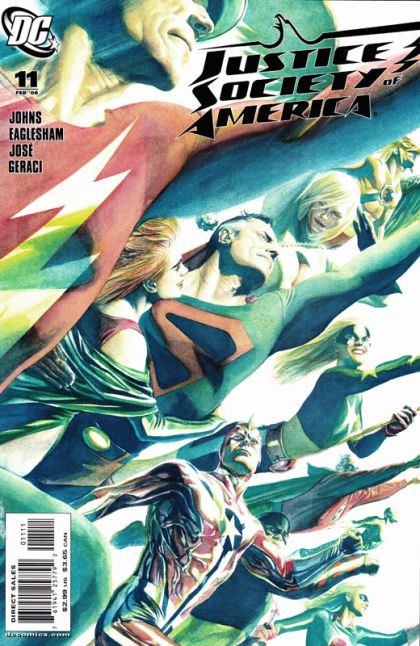 Justice Society of America, Vol. 3 #11A Alex Ross Regular Cover