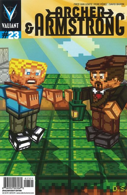Archer & Armstrong, Vol. 2 #23B Donovan Santiago #ValiantCraft Variant