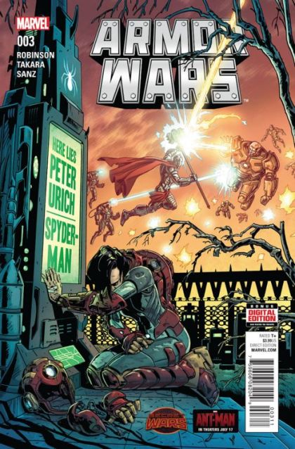 Armor Wars #3A Paul Rivoche Regular Cover