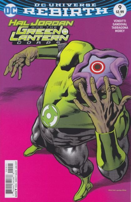 Hal Jordan and the Green Lantern Corps #9B Kevin Nowlan Variant Cover