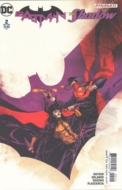 Batman / The Shadow #2A Riley Rossmo Regular Cover