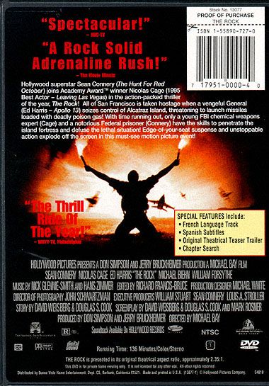 The Rock (1996) - DVD