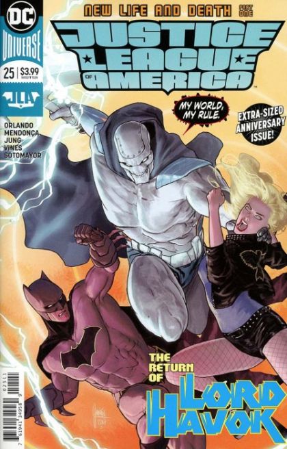 Justice League Of America, Vol. 5 #25A Regular Mikel Janin Cover