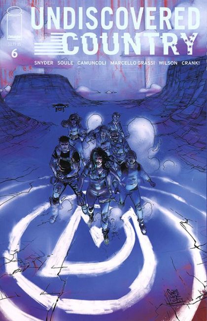 Undiscovered Country #6A Regular Giuseppe Camuncoli Cover