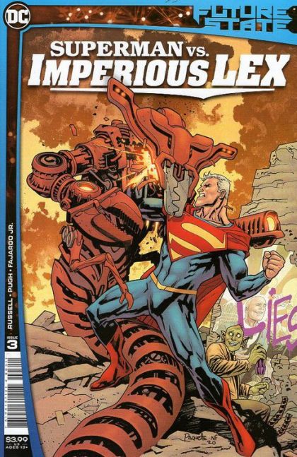 Future State: Superman Vs. Imperious Lex #3A Regular Yanick Paquette Cover