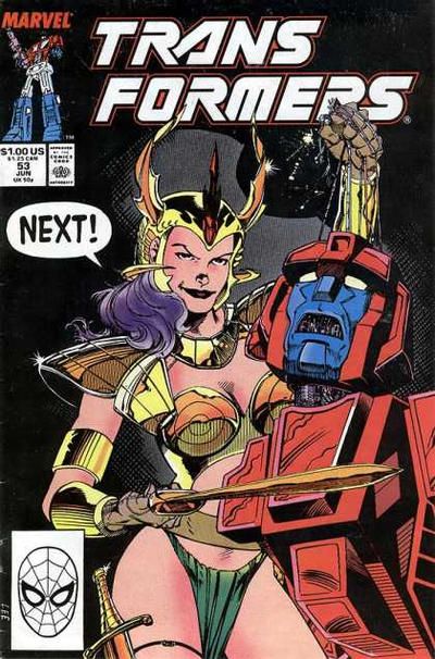 Transformers (Marvel) #53A Direct Edition