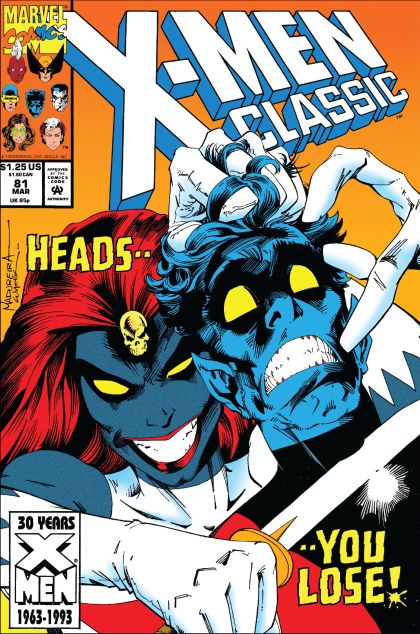 X-Men Classic #81A Direct Edition