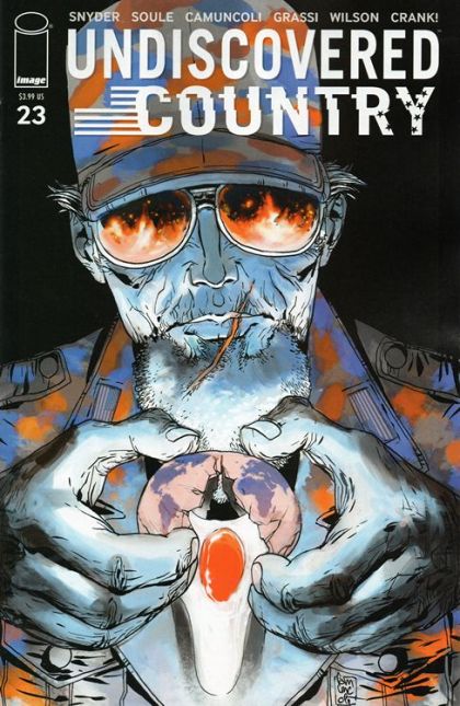 Undiscovered Country #23A Regular Cover by Giuseppe Camuncoli