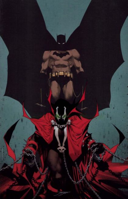 Batman / Spawn #1R Jorge Jimenez Acetate Cover