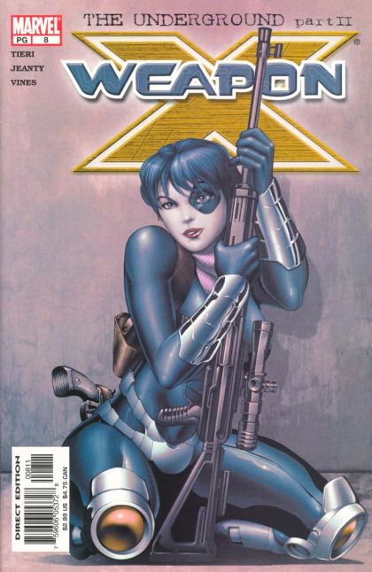 Weapon X, Vol. 2 #8A Direct Edition