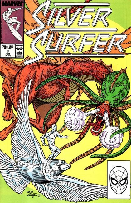 Silver Surfer, Vol. 3 #8A Direct Edition