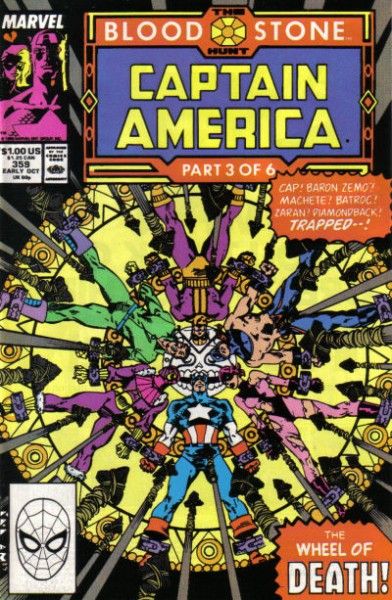 Captain America, Vol. 1 #359A Direct Edition