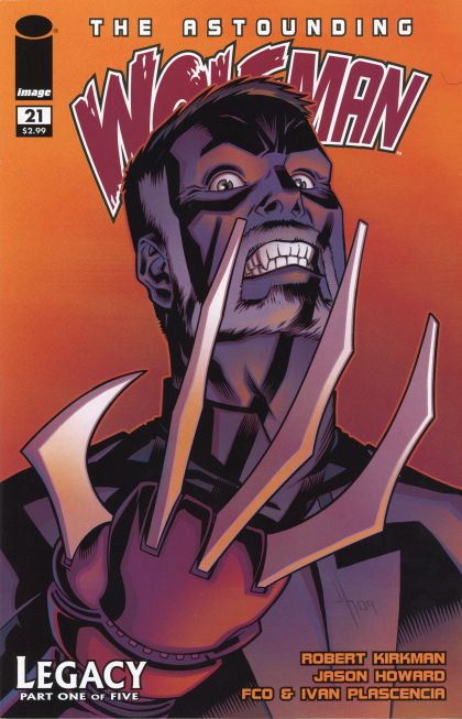 The Astounding Wolf-Man #21A Jason Howard Regular Cover