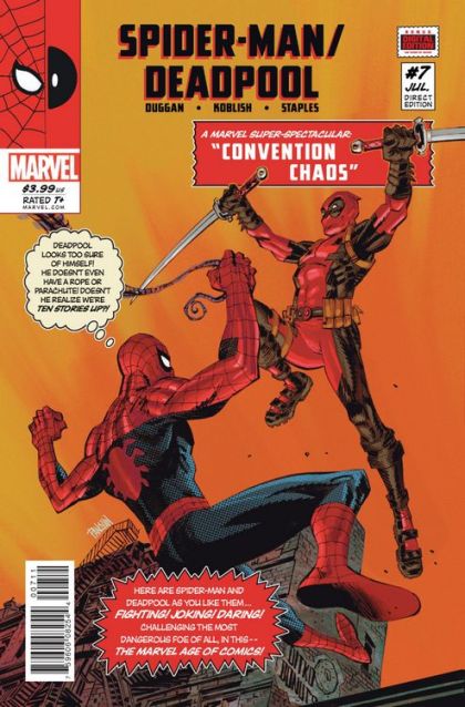 Spider-Man / Deadpool, Vol. 1 #7 Dan Panosian Regular