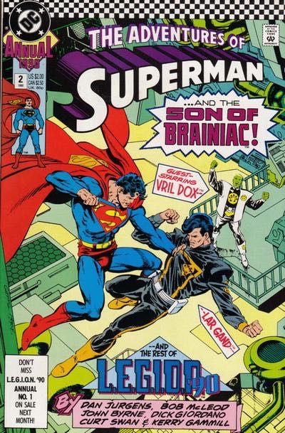 The Adventures of Superman Annual #2A Direct Edition