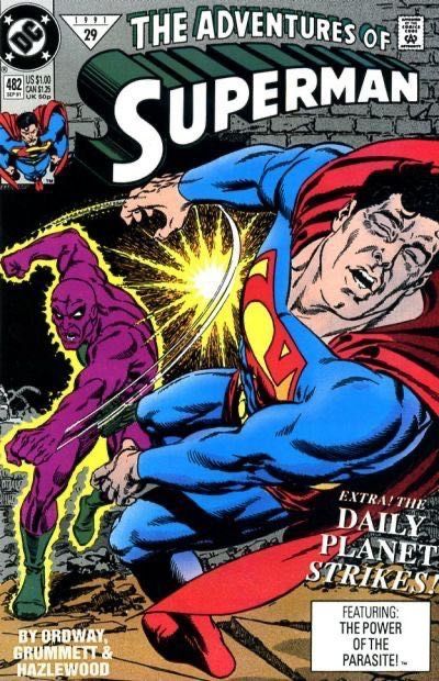 The Adventures of Superman #482A Direct Edition