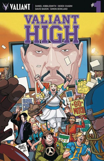 Valiant High #1A Cvr A Lafuente