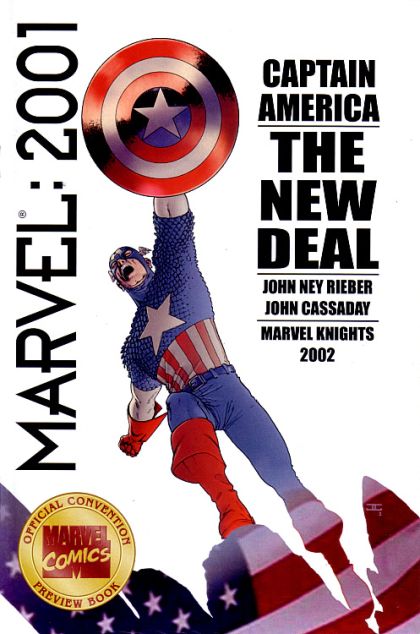 Marvel Comics: 2001 #1A Official SDCC Preview Book