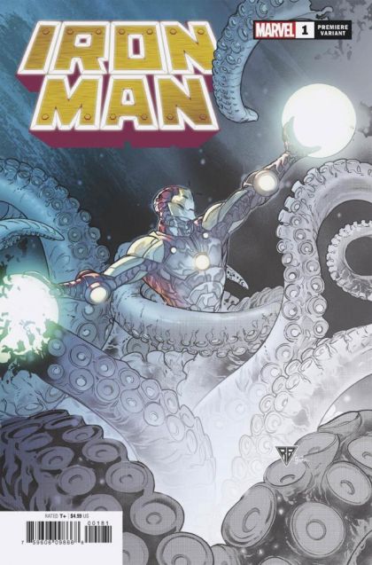 Iron Man, Vol. 6 #1H Incentive RB Silva Premiere Variant Cover