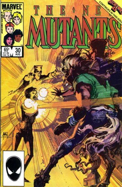 New Mutants, Vol. 1 #30A Direct Edition