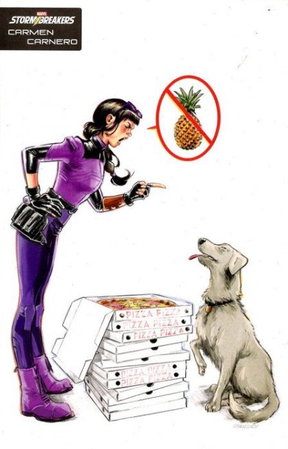 Hawkeye: Kate Bishop #4B Carmen Nunez Carnero Stormbreakers Variant