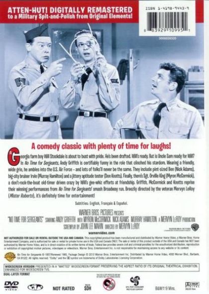 No Time for Sergeants (1958) - DVD