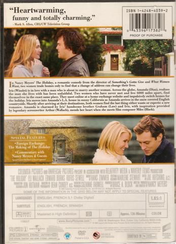 The Holiday (2006) - DVD