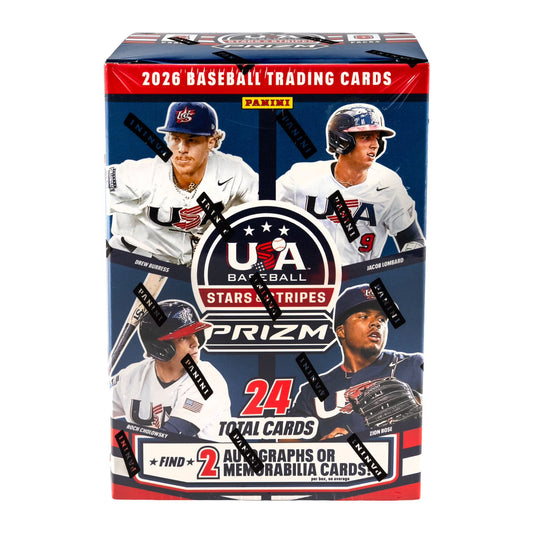 26 Panini Prizm Stars and Stripes Baseball Blaster Box