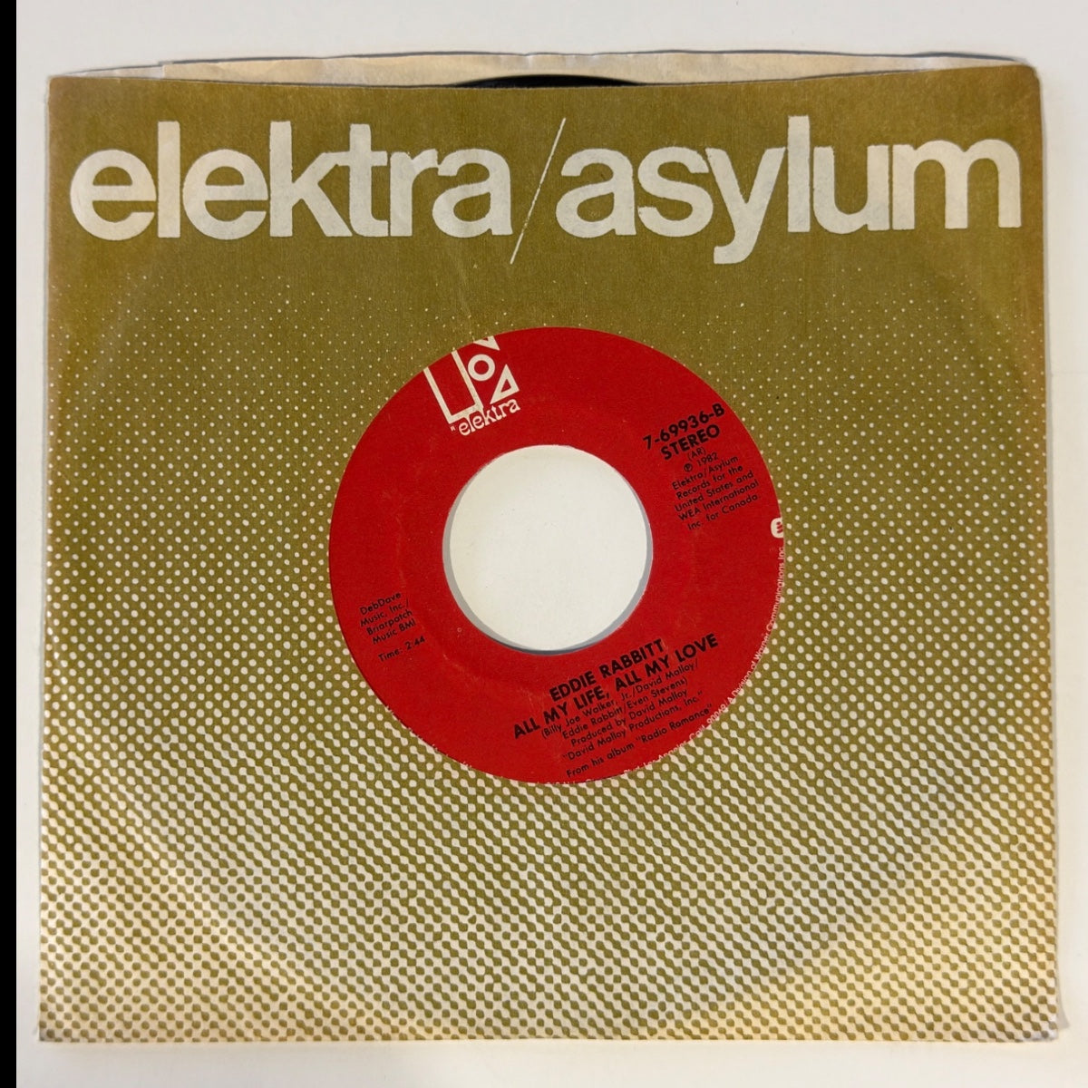 EDDIE RABBITT - (1979) - Vinyl