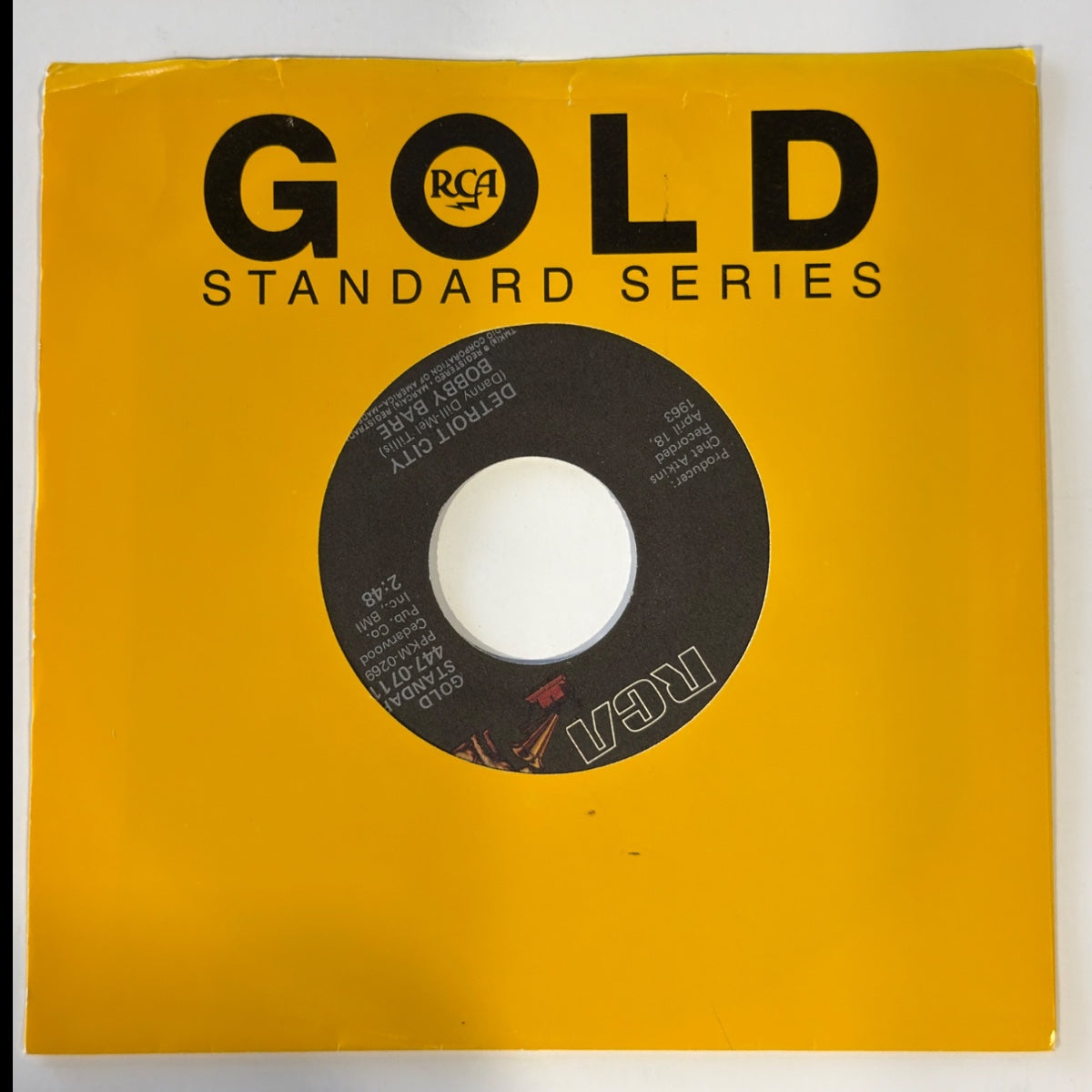 BOBBY BARE - DETROIT CITY (1976) - Vinyl