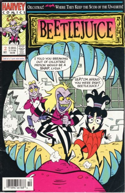 Beetlejuice Crimebusters on the Haunt #2B Newsstand Edition