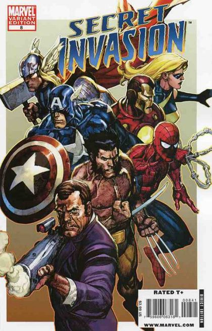 Secret Invasion, Vol. 1 #8C Leinil Francis Yu Incentive Variant (1:25)