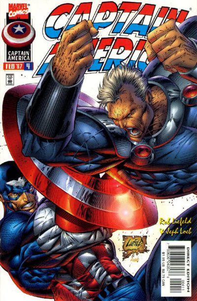 Captain America, Vol. 2 #4A Direct Edition