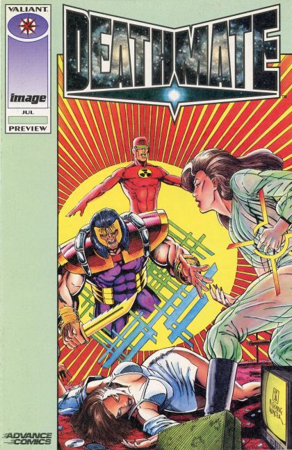 Deathmate Advance Comics Regular Cover