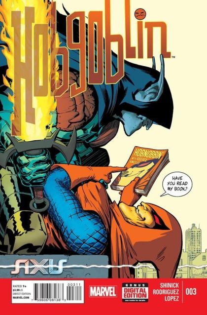 Axis: Hobgoblin #3 Javier Rodriguez Regular