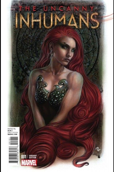 The Uncanny Inhumans #1C Adi Granov 1:25 Cover