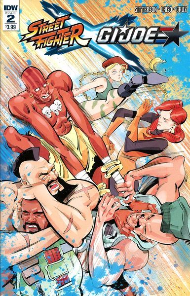 Street Fighter X G.I. Joe #2A Regular Kagan McLeod Cover