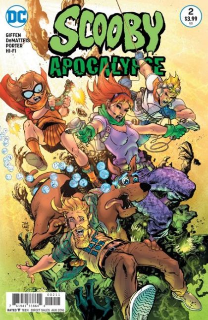 Scooby Apocalypse #2A Regular Jim Lee Cover