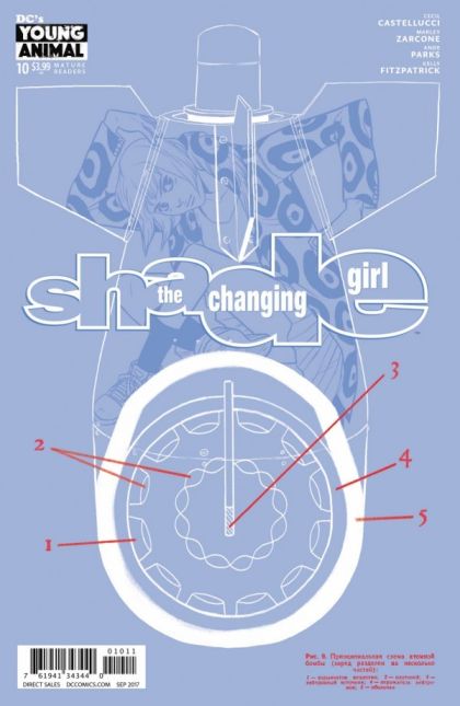 Shade the Changing Girl #10A Regular Becky Cloonan Cover