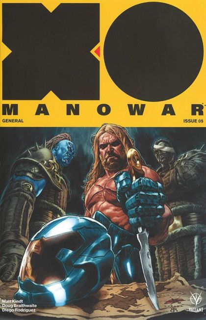 X-O Manowar, Vol. 4 #5A Lewis Larosa Regular